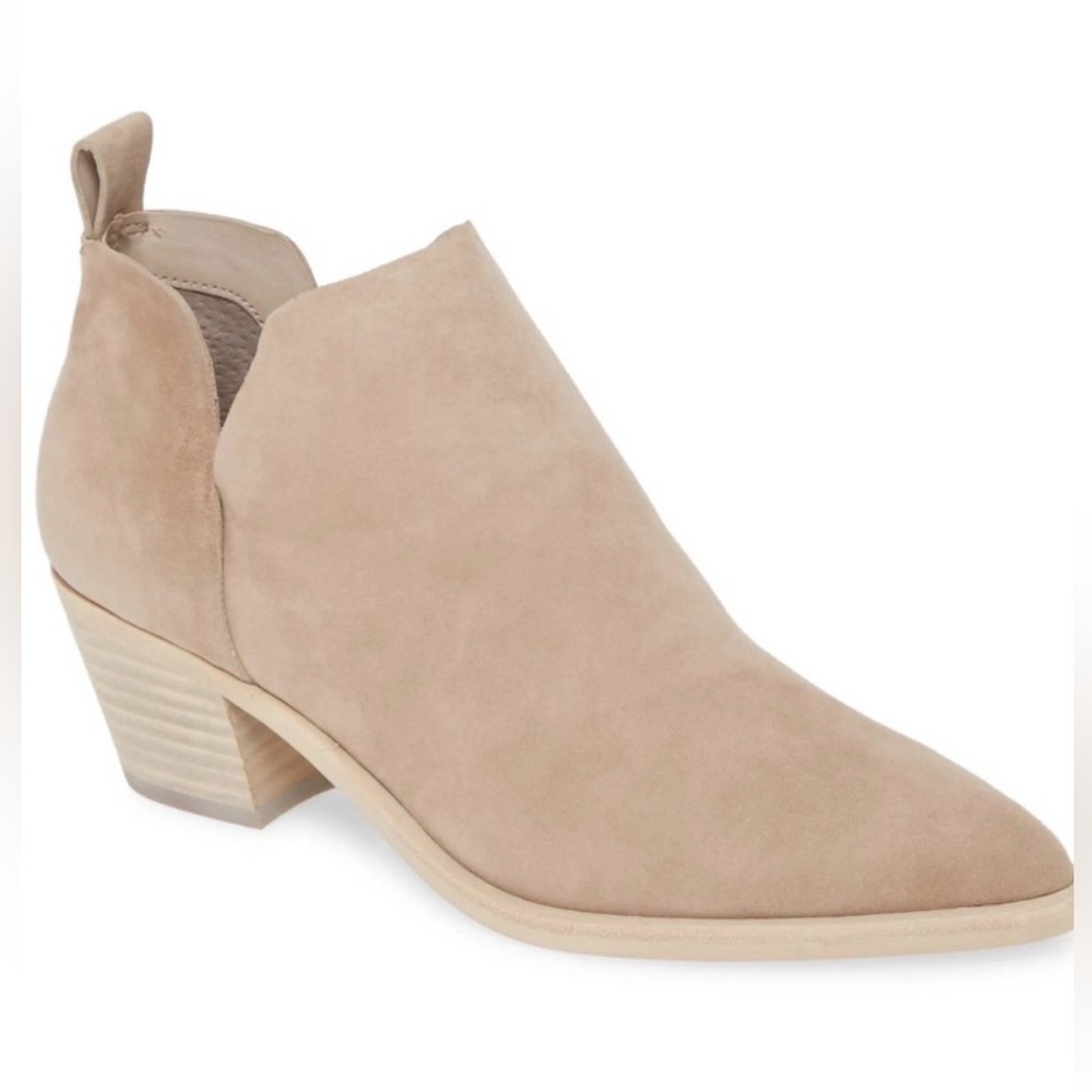 Dolce Vita Shoes Sonni Boots Suede Pointy Toe Ankel Boots Size 9.5 New with Tags